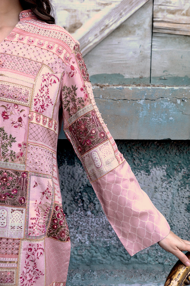 Shamaeel - Rose Mosaic - Viscose Silk