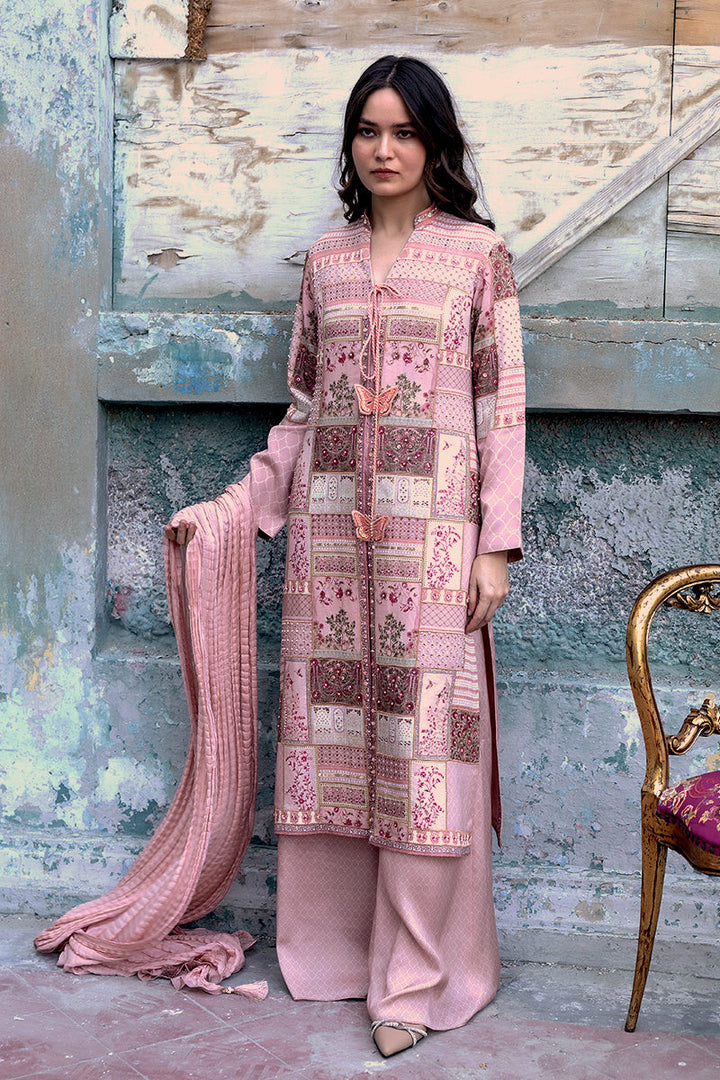 Shamaeel - Rose Mosaic - Viscose Silk
