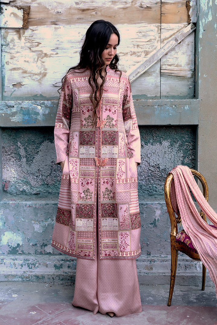 Shamaeel - Rose Mosaic - Viscose Silk