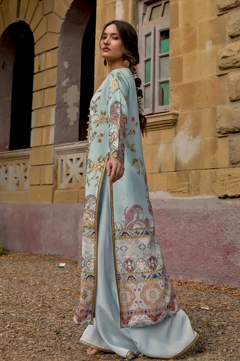 Shamaeel - Celeste Bloom - Viscose Silk/Cotton Silk