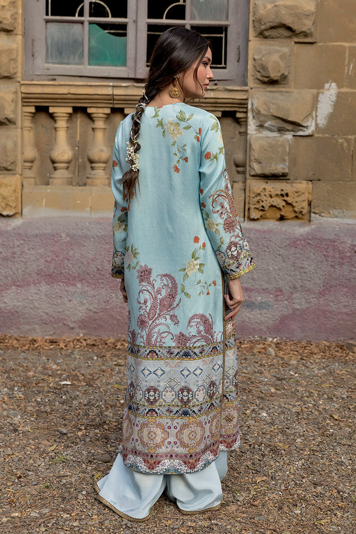 Shamaeel - Celeste Bloom - Viscose Silk/Cotton Silk