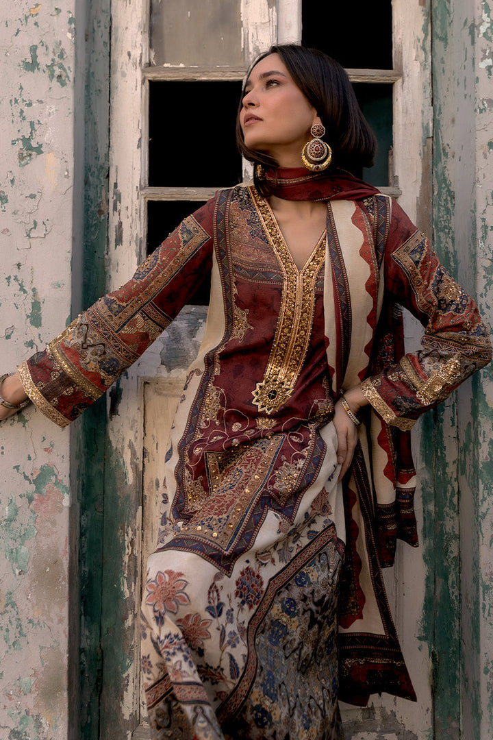 Shamaeel - Saffron Tapestry - Viscose Silk/Cotton Silk