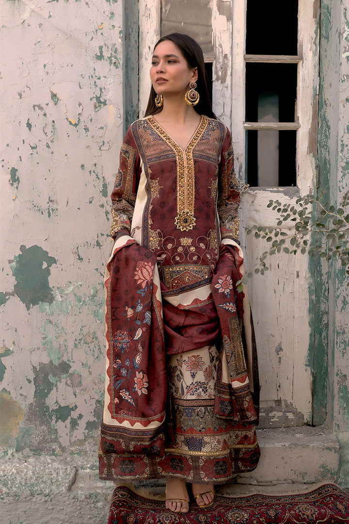 Shamaeel - Saffron Tapestry - Viscose Silk/Cotton Silk