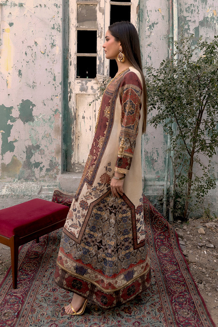 Shamaeel - Saffron Tapestry - Viscose Silk/Cotton Silk