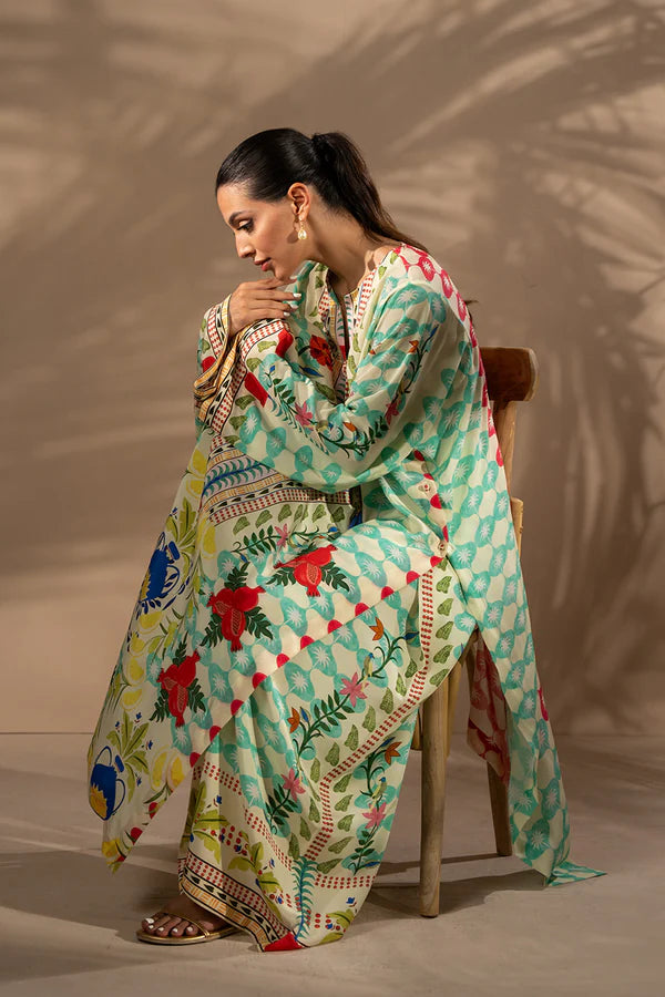 Sania Maskatiya - Malyna - Crepe - Multi Color - 2 Piece