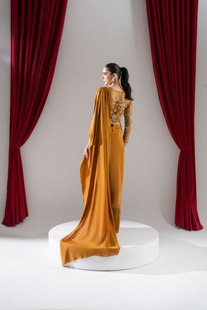 Maria Osama Khan - Orion - Beige - Grip & Organza - 2 Piece