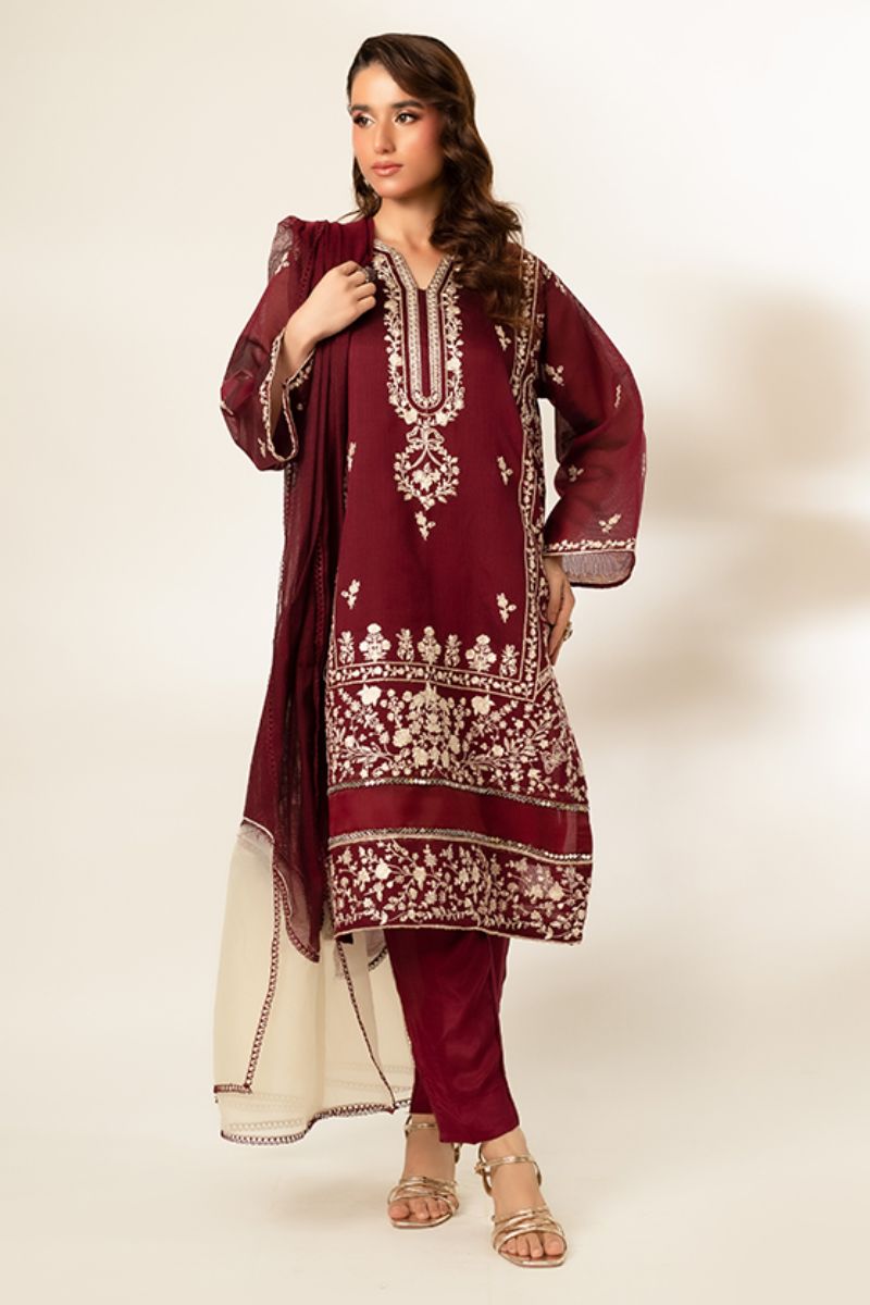 Zaaviay - Maroon Majesty - 3 Piece