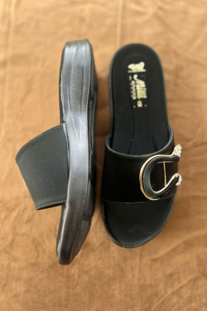 Milli Shoes - Casual Slides - Black
