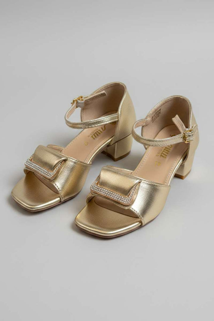 Milli Shoes - Fancy Sandals For Girls - Golden