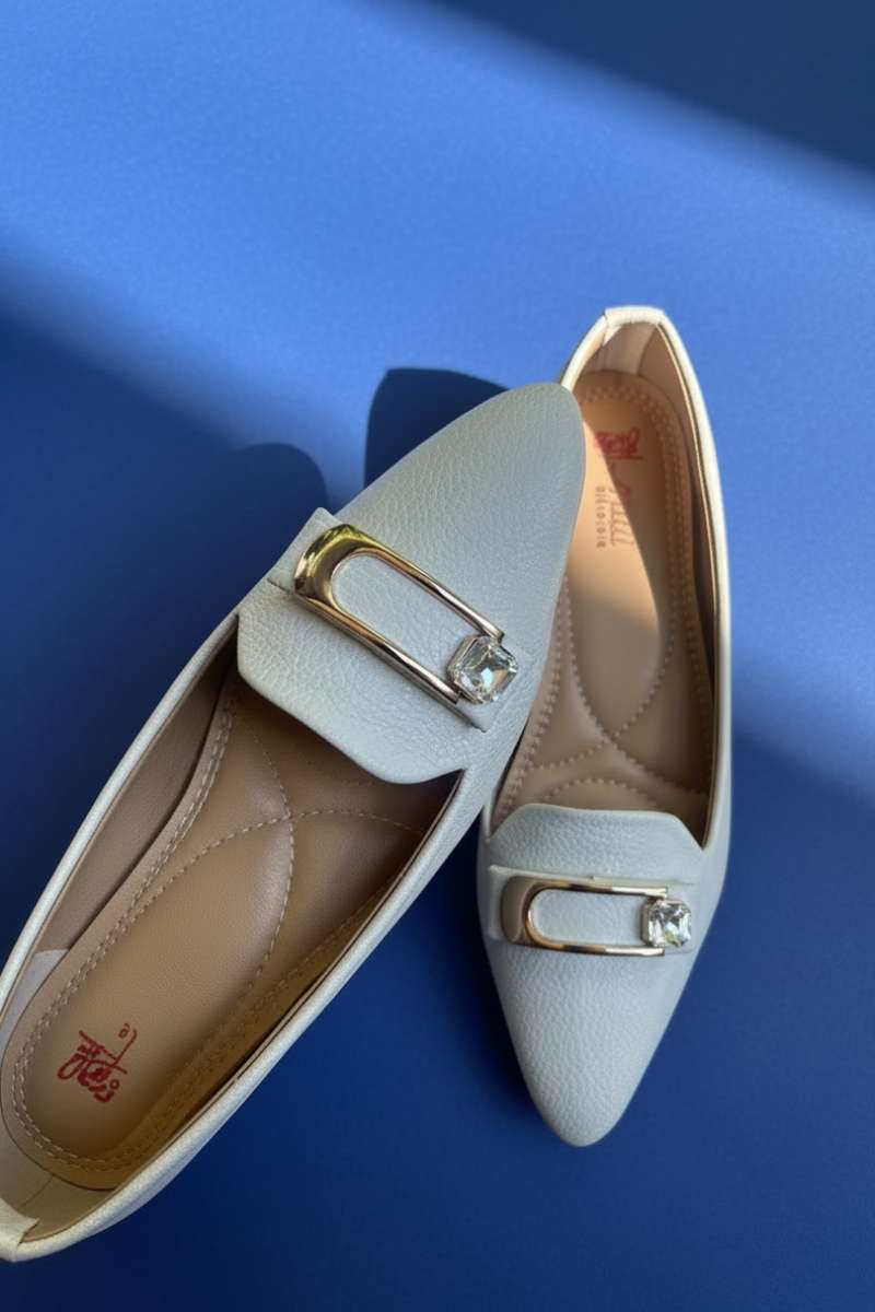 Milli Shoes - Pointed Dress Pumps For Women - White