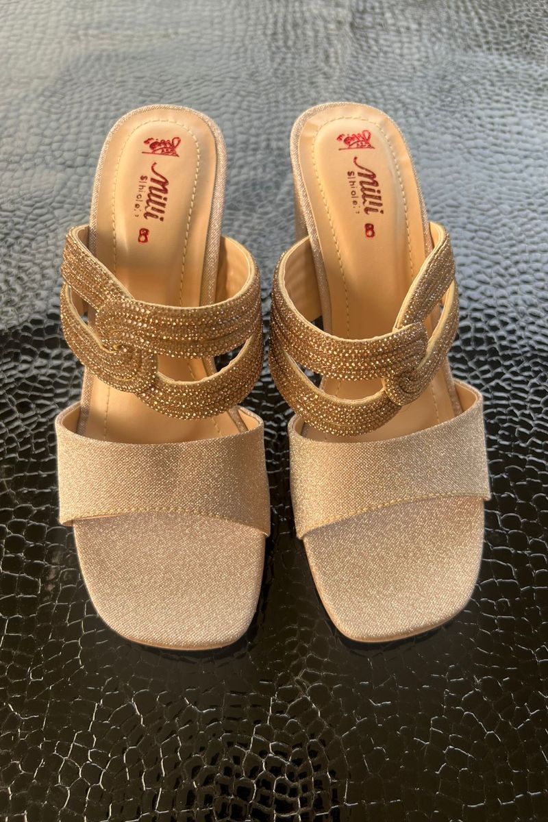 Milli Shoes - Radiant Knot - Golden - Heels
