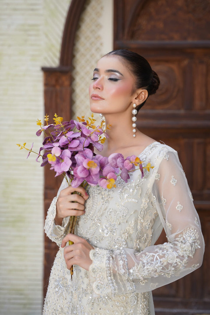 Mina Muse Lyric Suit Ivory 3 Piece