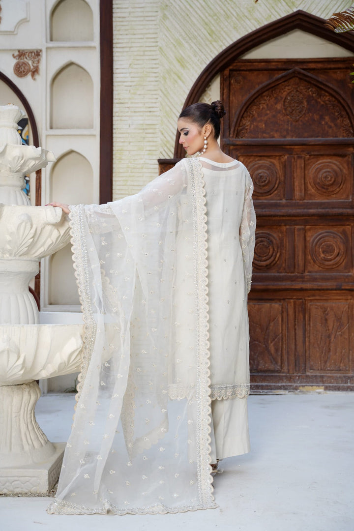 Mina Muse Lyric Suit Ivory 3 Piece