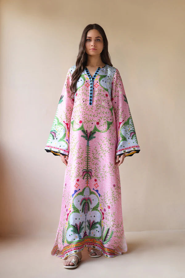 Sania Maskatiya - Mirae - Pure Raw Silk - Candy Pink - 1 Piece