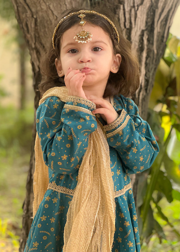 Modest - Blue Ice - Cotton - Girls 3 Piece Suit