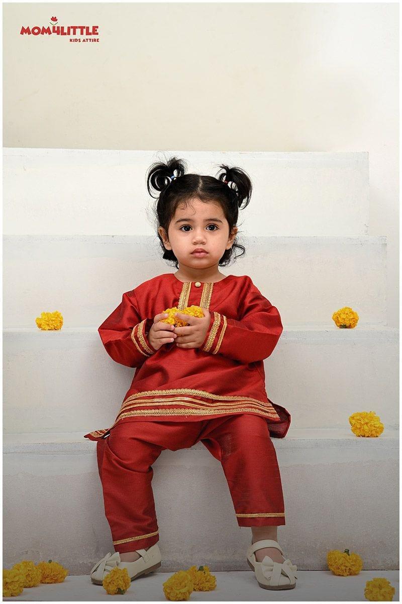 Mom4Little - Anarkali kurta pajama  Set