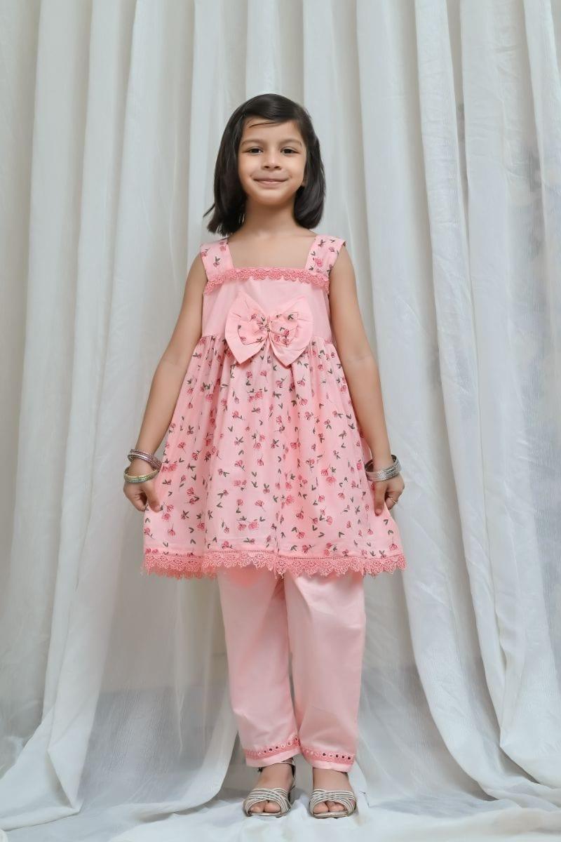 Mom4Little Barbie  Doll Frock - 2 piece