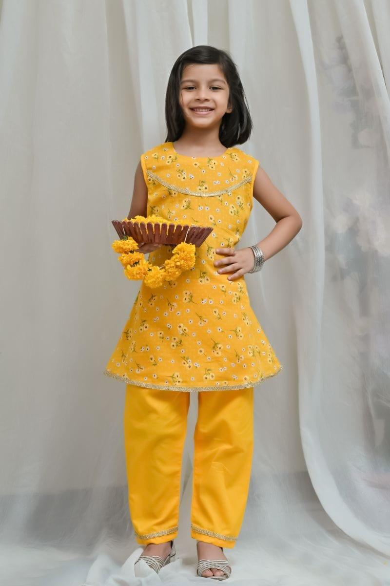 Mom4Little mari gold set-2 piece
