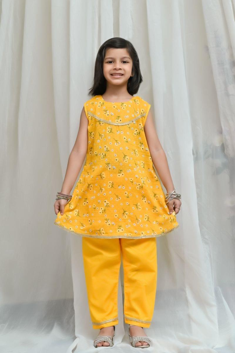Mom4Little mari gold set-2 piece