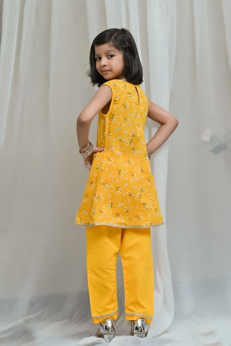 Mom4Little mari gold set-2 piece