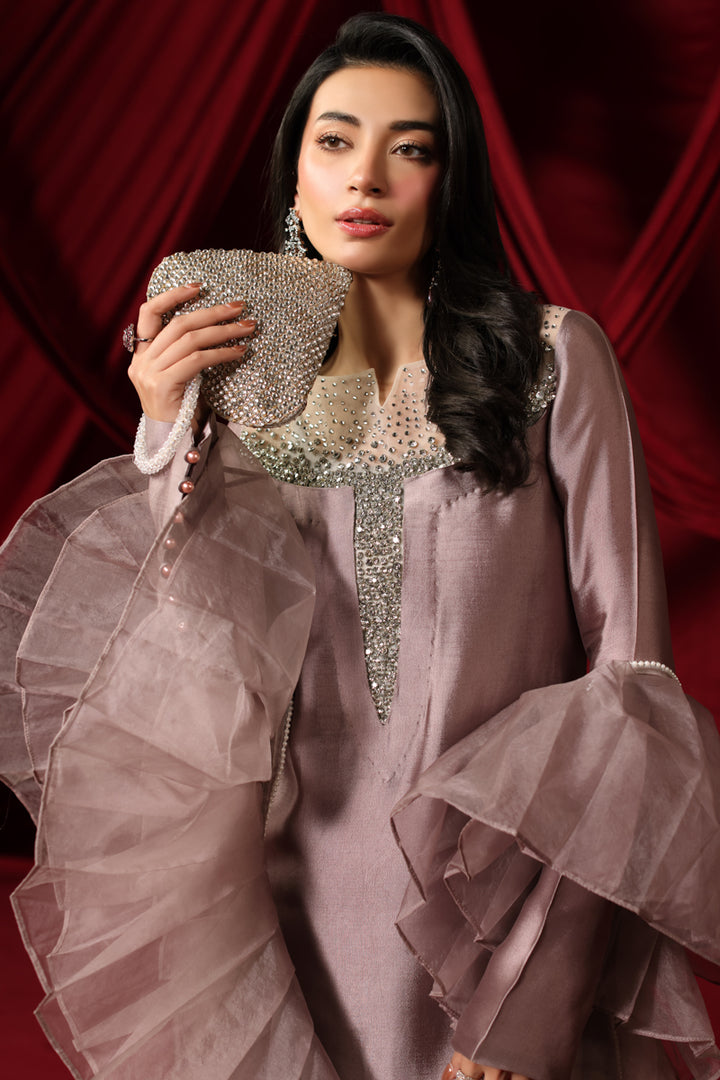 Musferah Saad - Ashé Rosé Suit For Women - 3 piece
