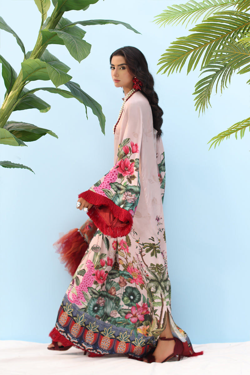 Musferah Saad - -BLUSH ROSE - Silk - 2 Piece
