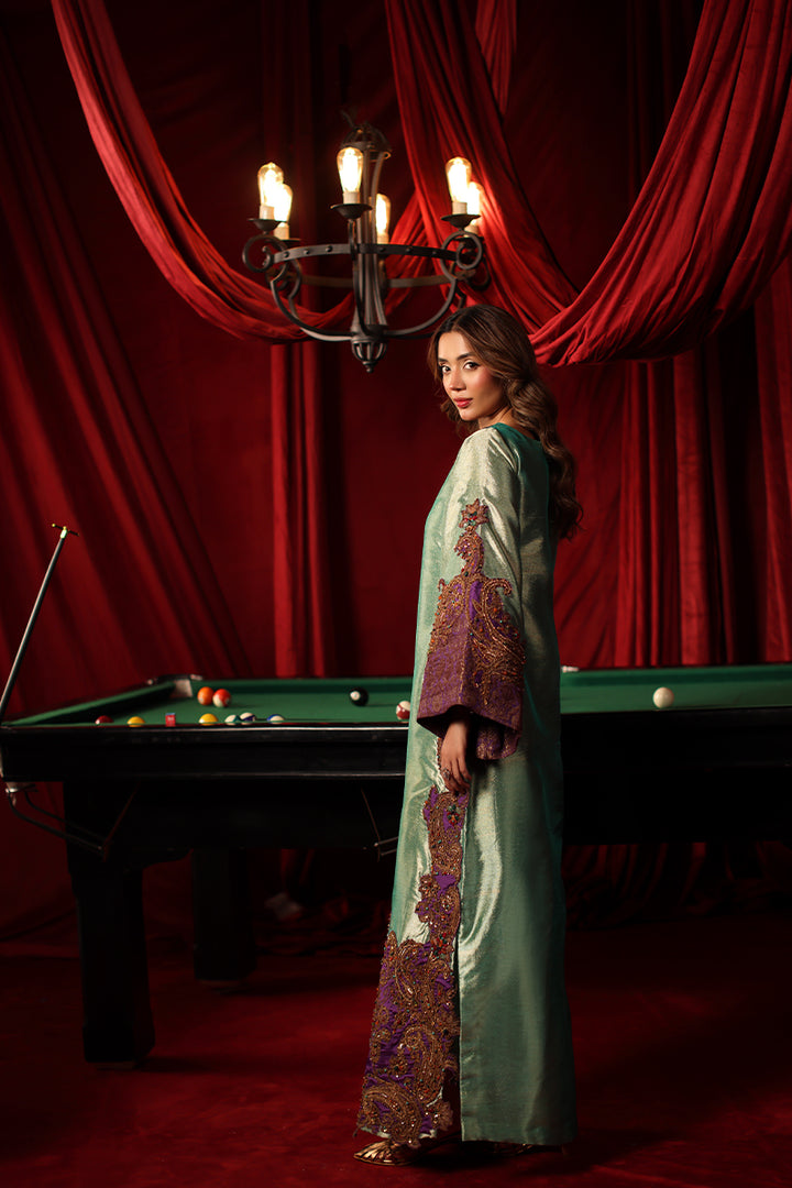 Musferah Saad Celina Kaftan Green 1 Piece