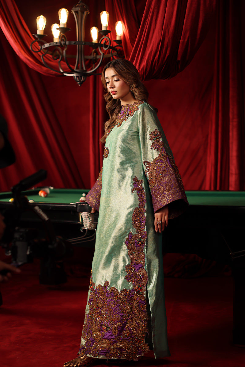 Musferah Saad Celina Kaftan Green 1 Piece