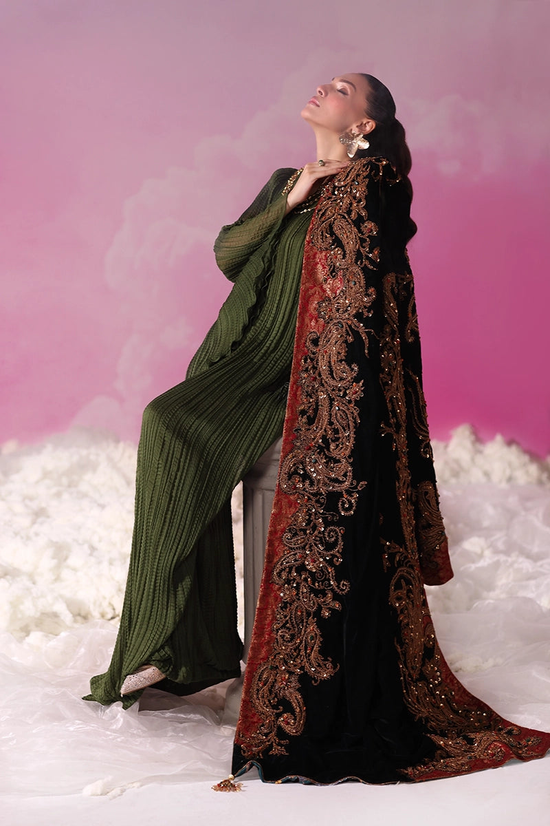 Musferah Saad - Emerald Éclat - 3 Piece