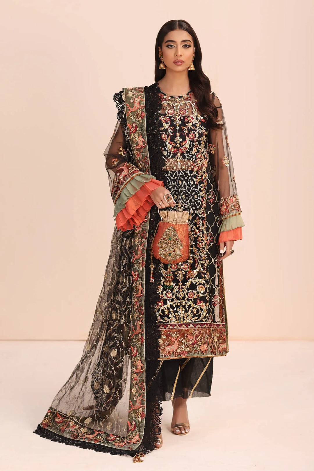Musferah Saad - Empress Noir - Black - 3 Piece
