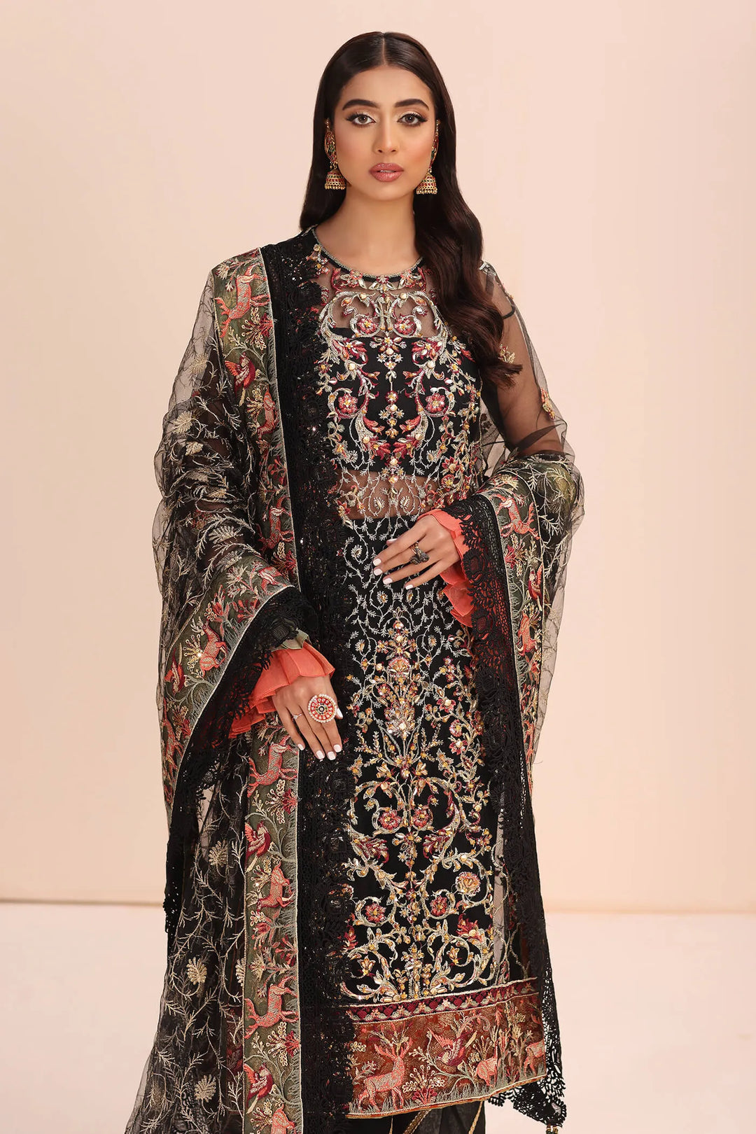 Musferah Saad - Empress Noir - Black - 3 Piece