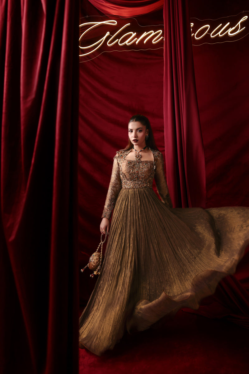 Musferah Saad - Ethereal Light Suit For Women - 3 piece