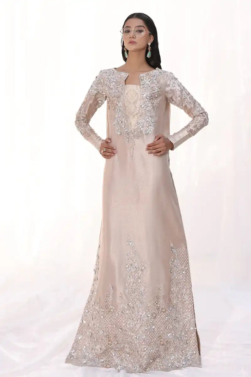 Musferah Saad - Moonlit Rose - Rose Gold - Tissue - 1 Piece