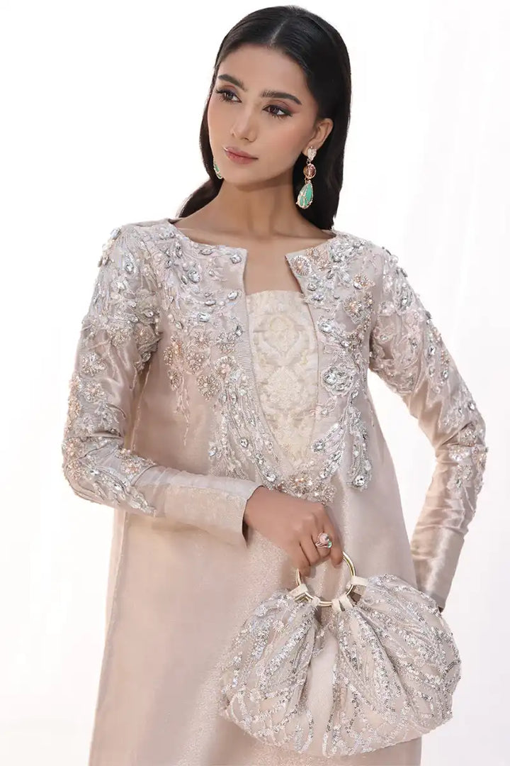 Musferah Saad - Moonlit Rose - Rose Gold - Tissue - 1 Piece