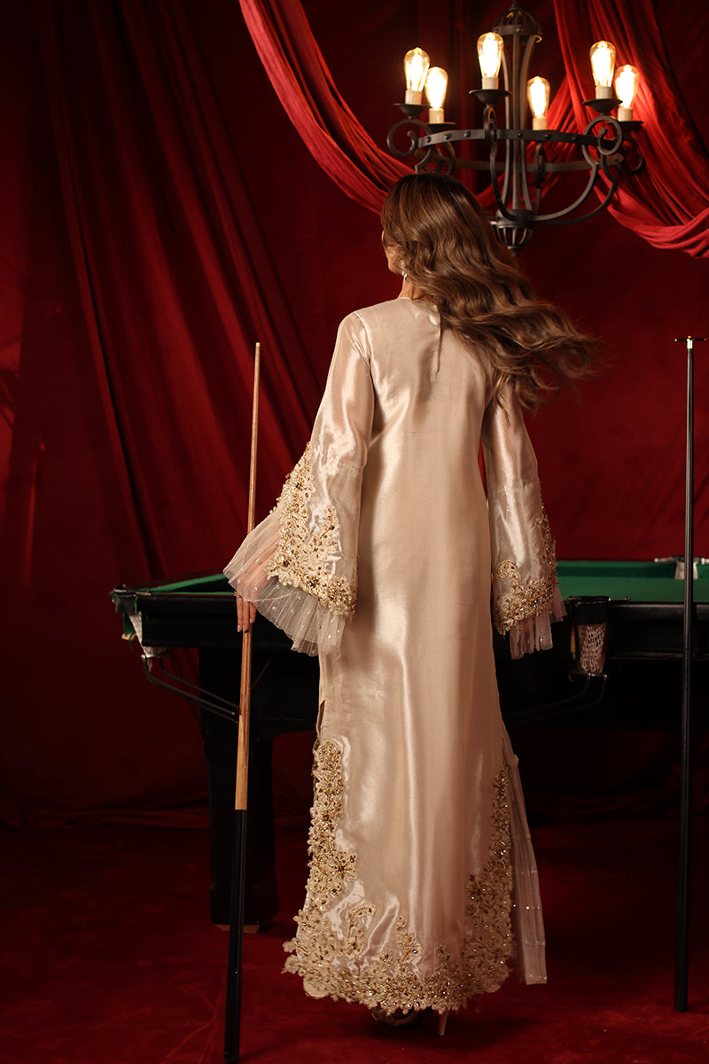Musferah Saad Princess Isla Kaftan Royal Rosegold 1 Piece