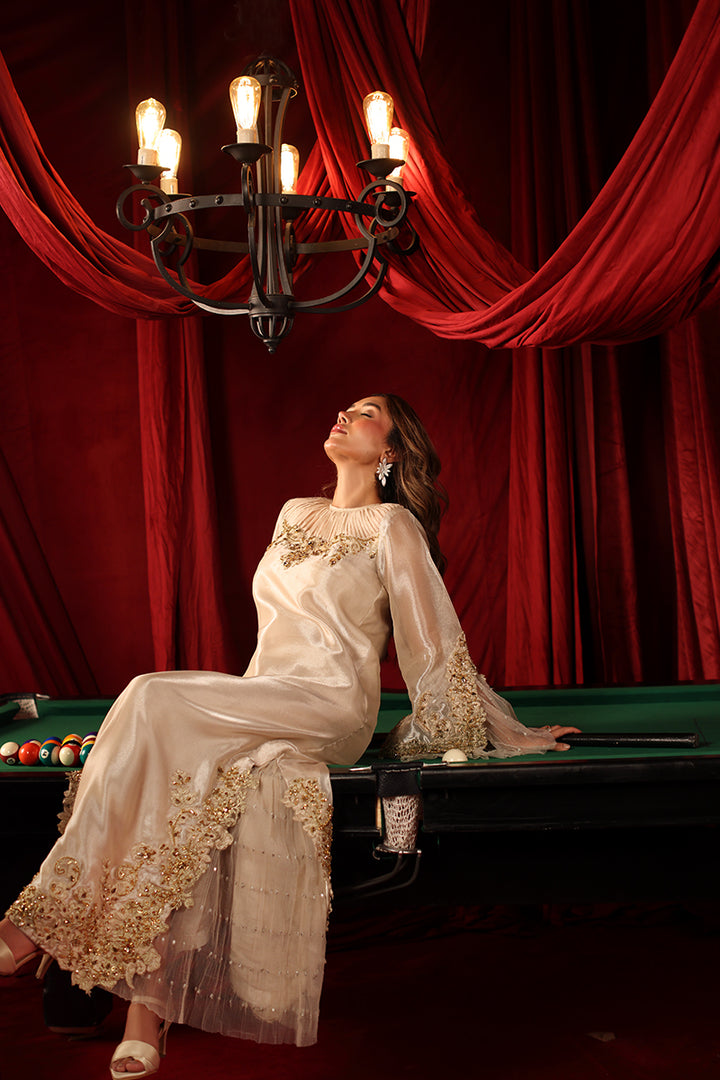 Musferah Saad Princess Isla Kaftan Royal Rosegold 1 Piece