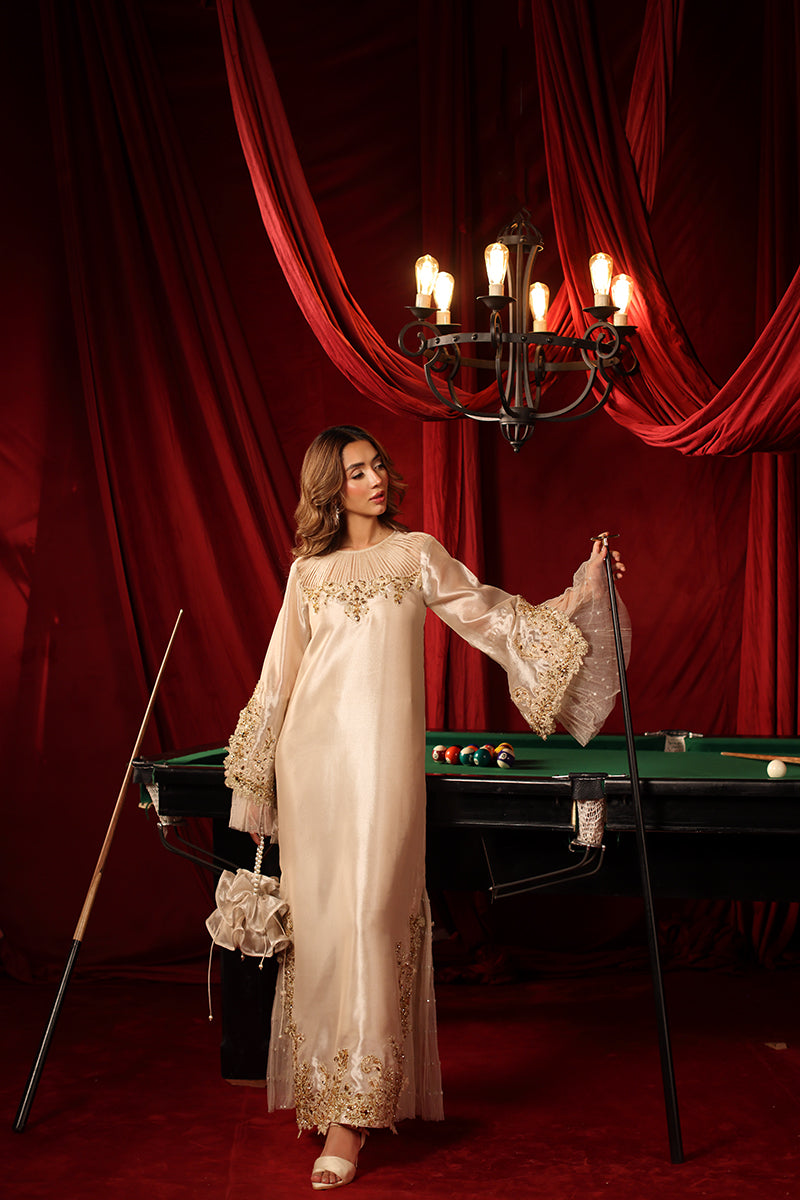 Musferah Saad Princess Isla Kaftan Royal Rosegold 1 Piece