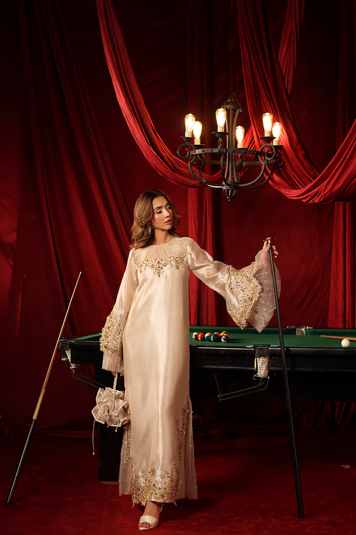 Musferah Saad Princess Isla Kaftan Royal Rosegold 1 Piece