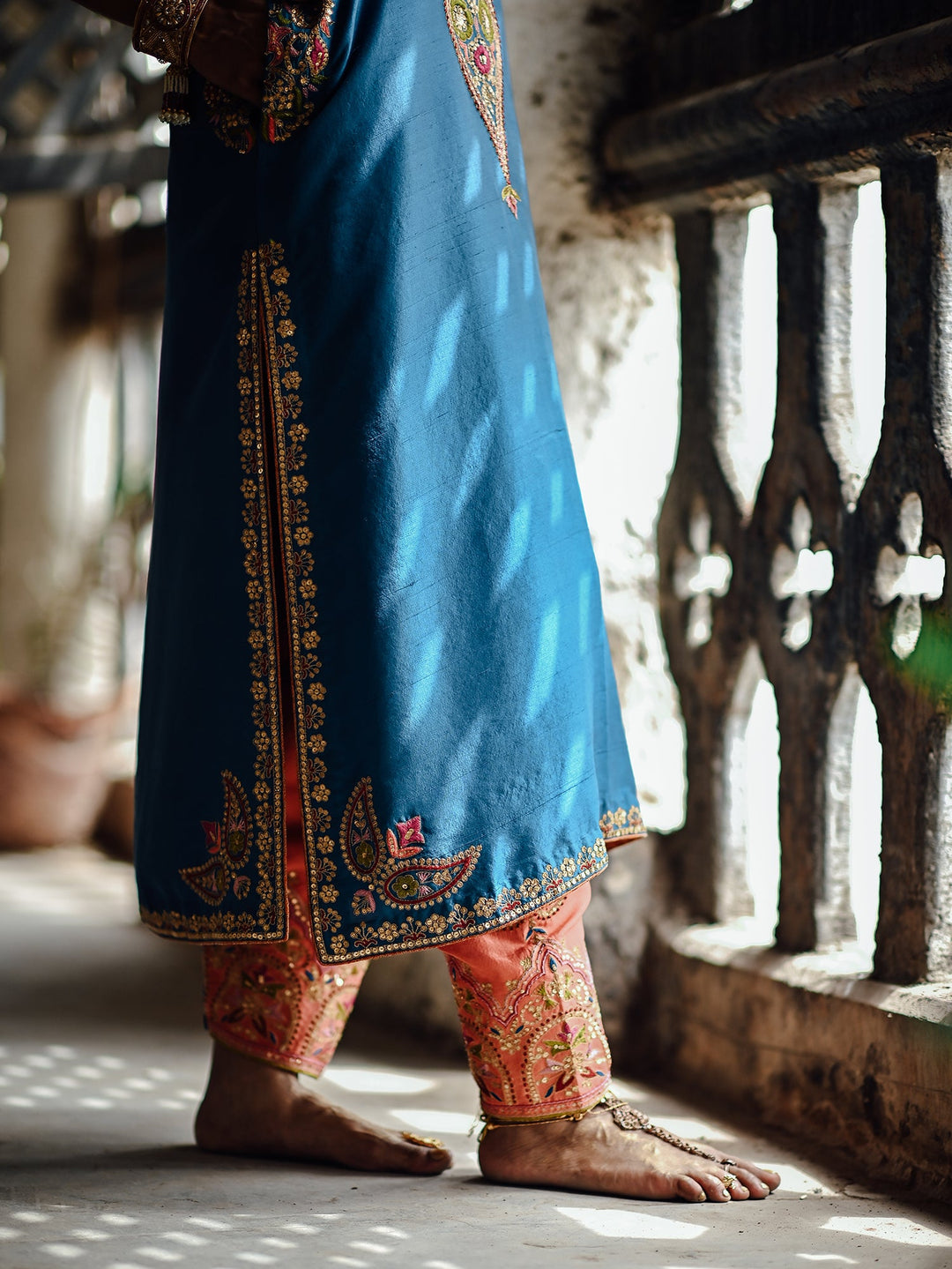 Sanam Chaudhri MEGHA Green 1 Piece