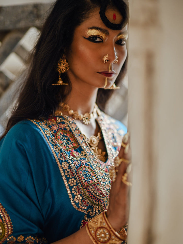 Sanam Chaudhri MEGHA Green 1 Piece