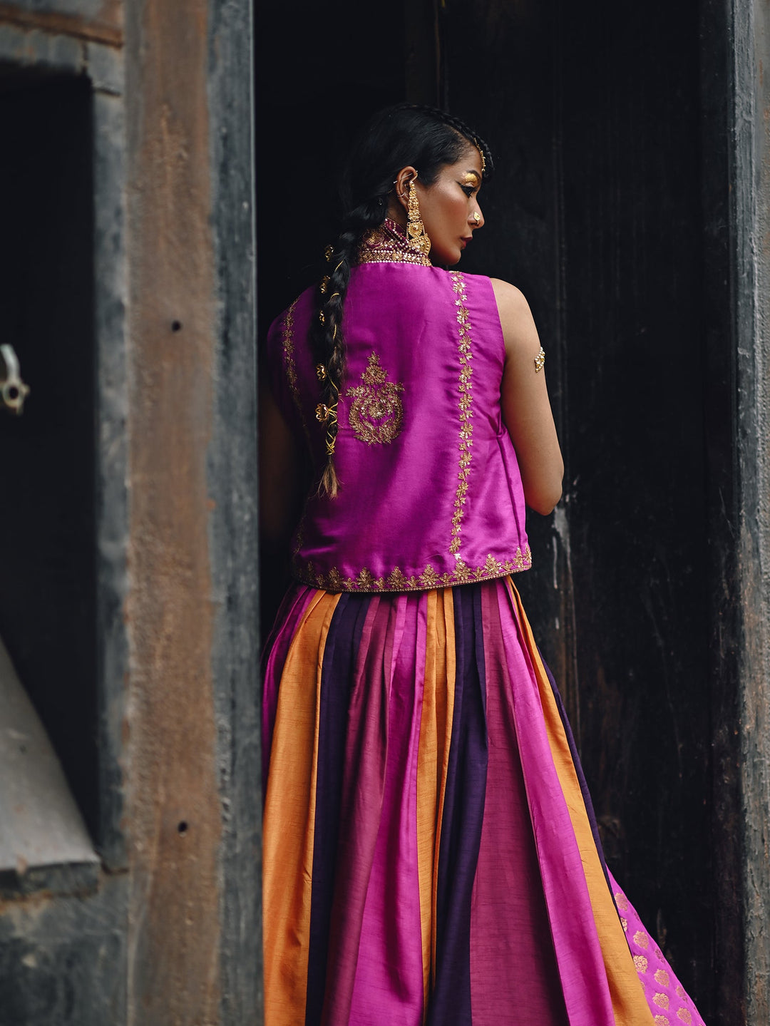 Sanam Chaudhri SUDHA Gharara Pink 1 Piece