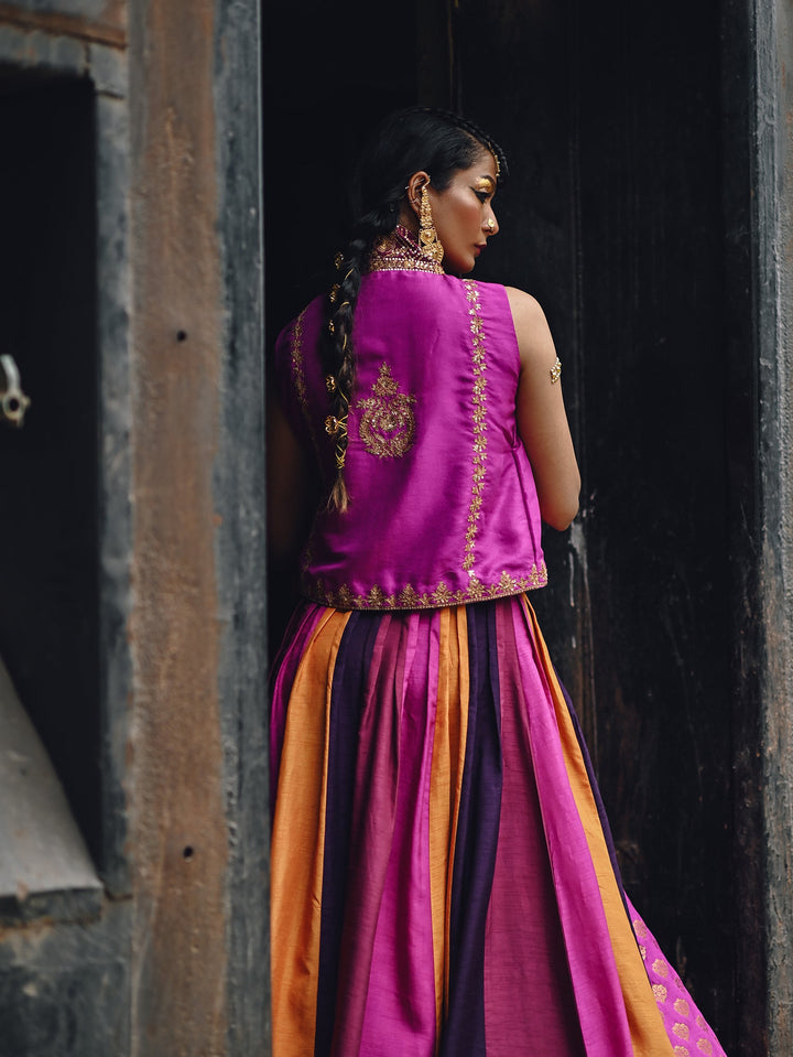 Sanam Chaudhri SUDHA Gharara Pink 1 Piece