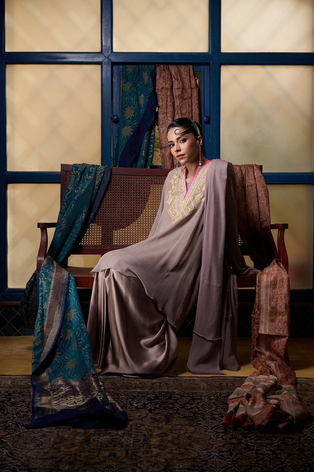 Maheen Khan - Sari Skirt - Blended Silk - 1 Piece