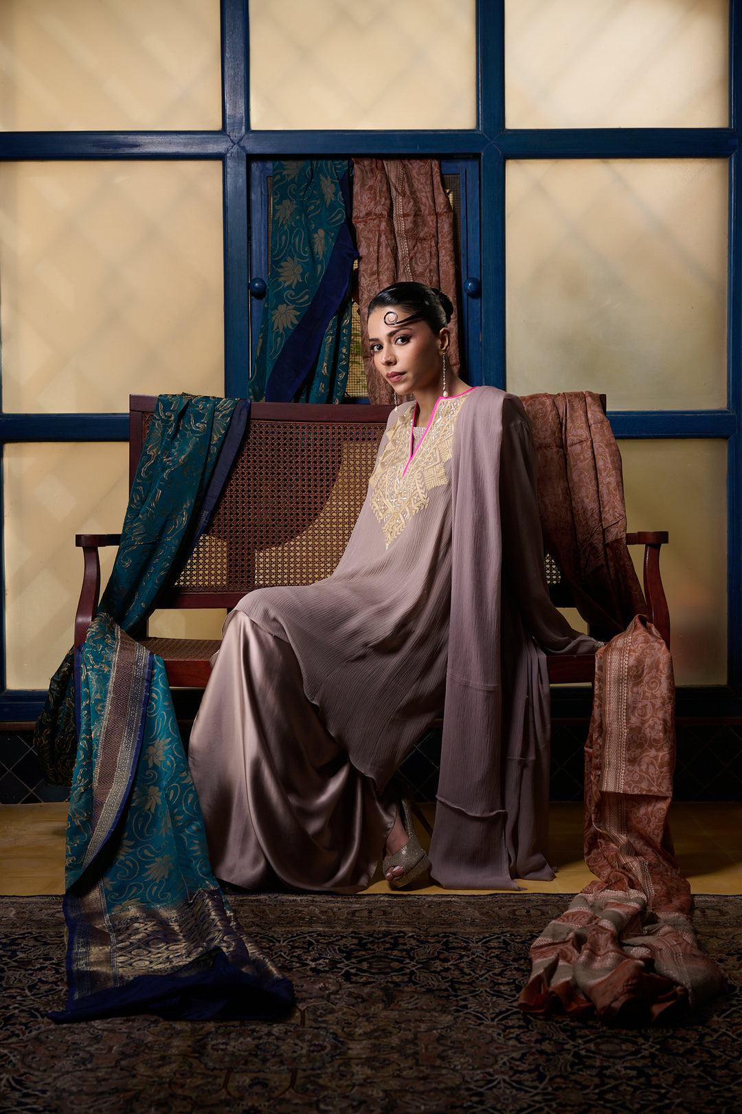 Maheen Khan - Pink Stone - CHIFFON - 3 Piece