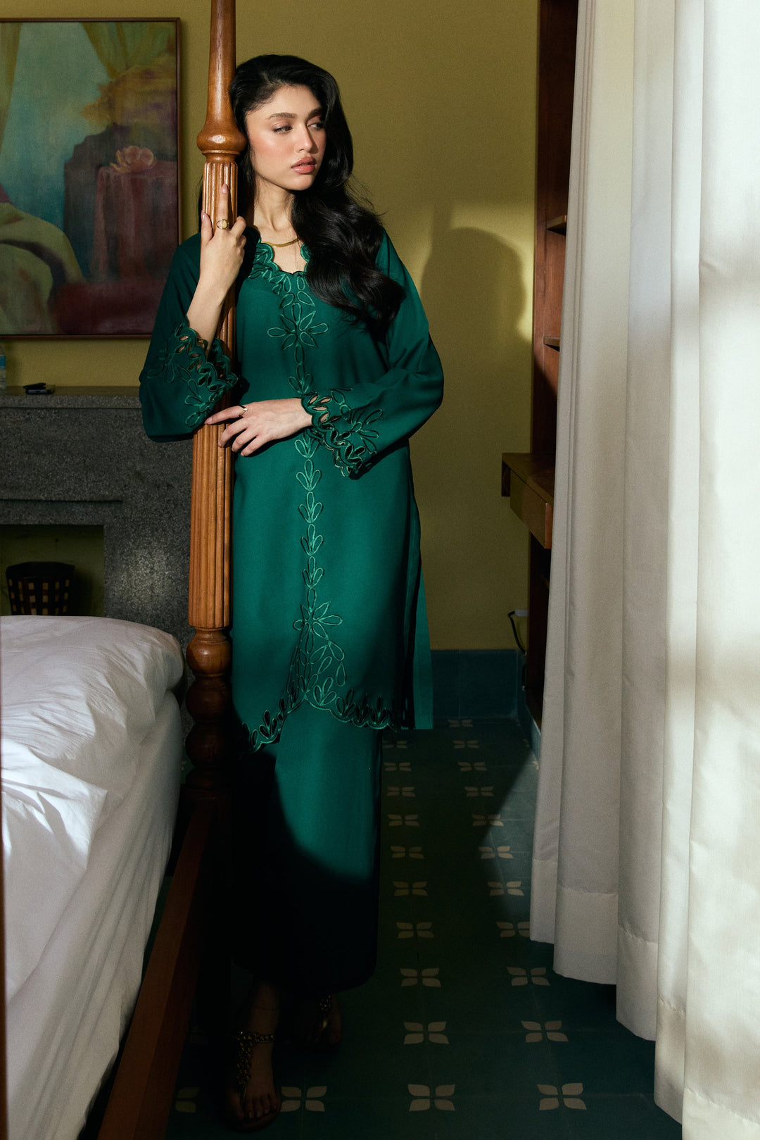 Natasha Kamal - Agate - Green - 2 Piece