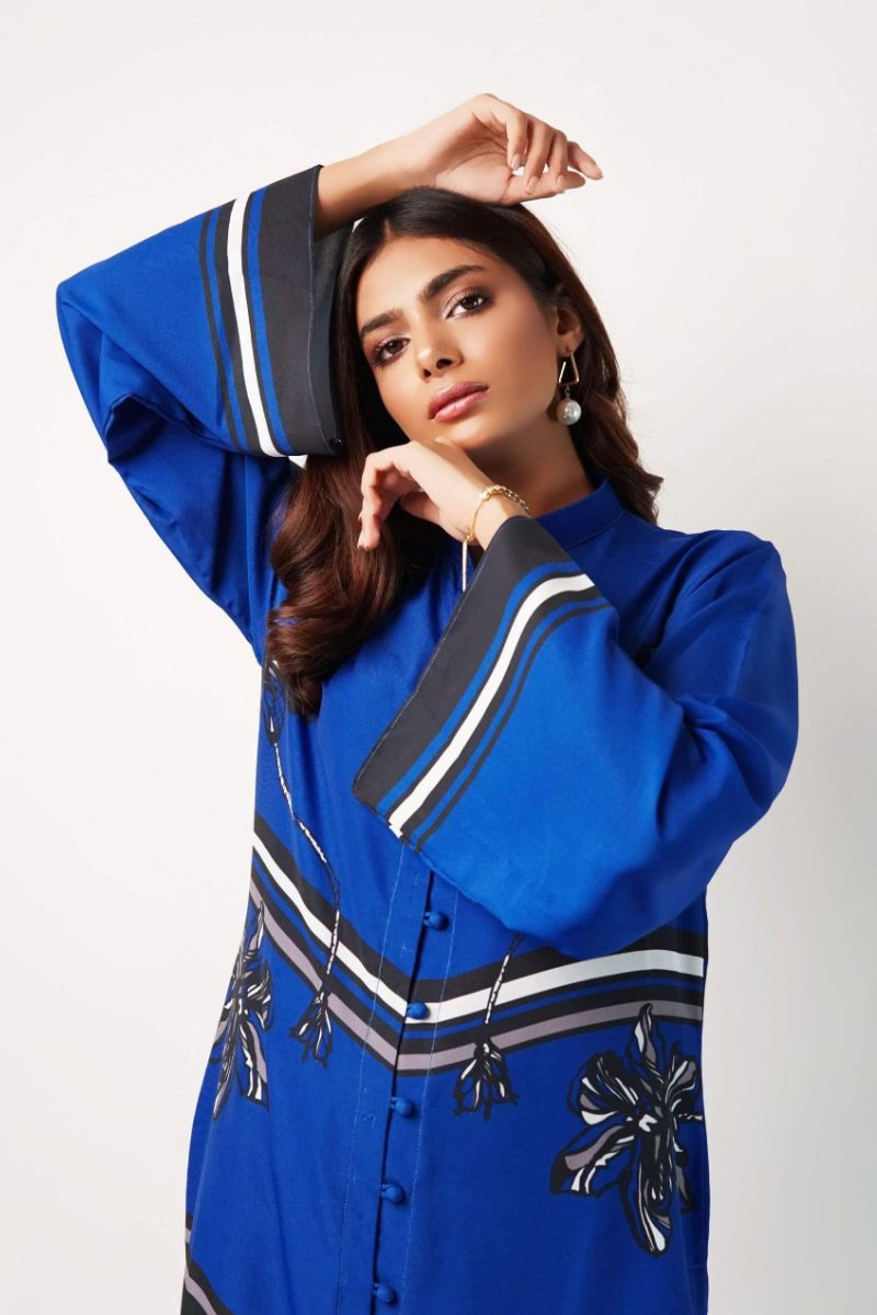 Natasha Kamal - Blot Blue - 1 PC