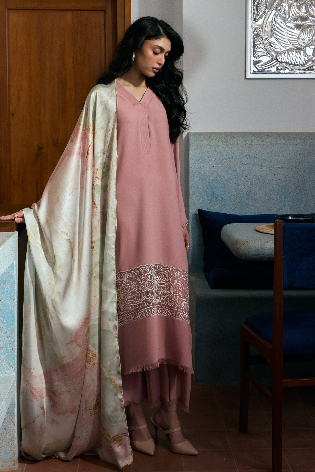 Natasha Kamal - Marjan - Pink - 2 Piece