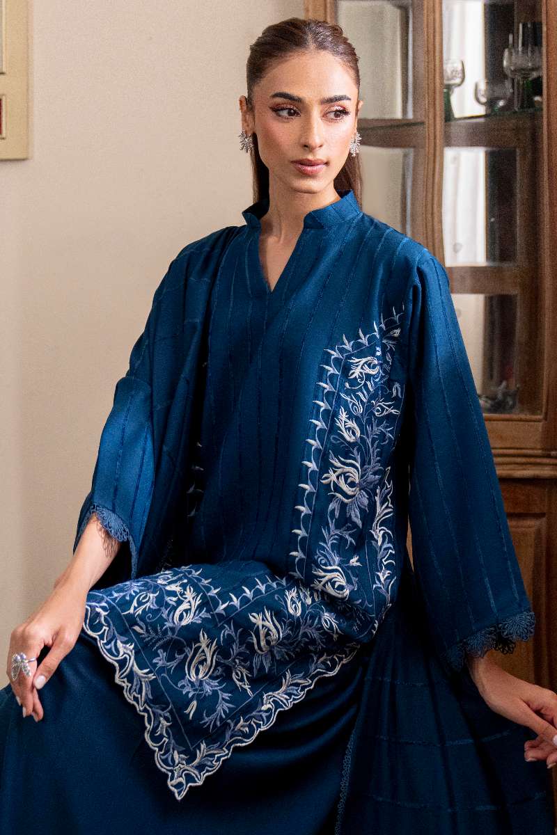 Natasha Kamal - Milo - Blue - 3 Piece
