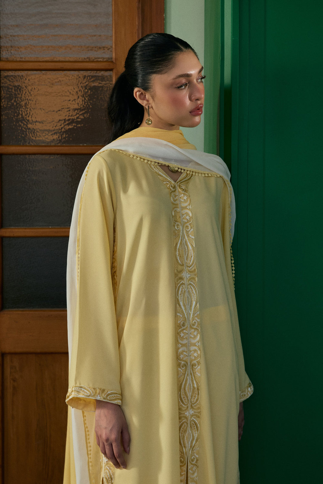 Natasha Kamal - Oran - Yellow - 3 Piece