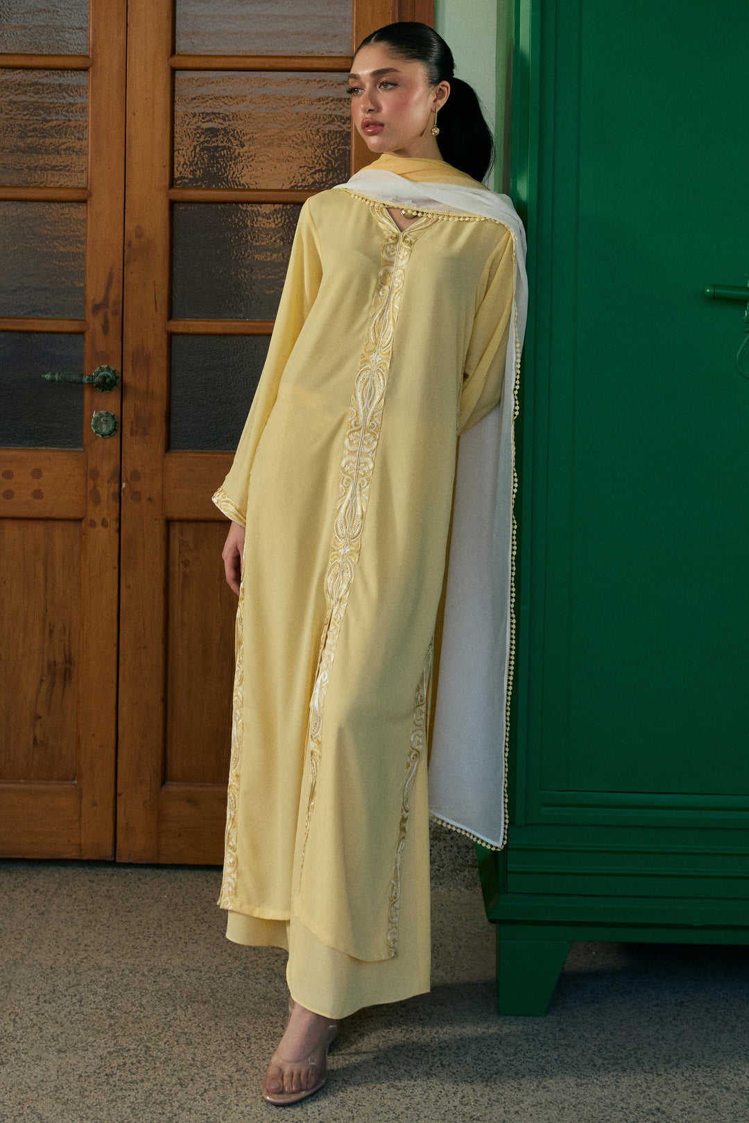 Natasha Kamal - Oran - Yellow - 3 Piece